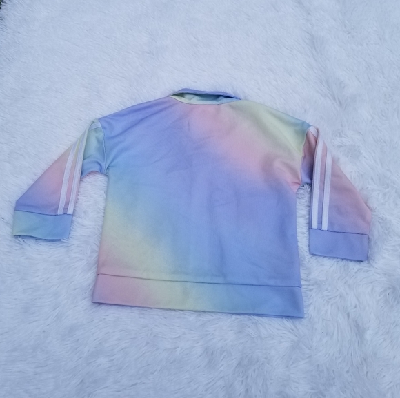 adidas Infant Tie-Dye Track Jacket, 12 Months - Picture 3 of 3